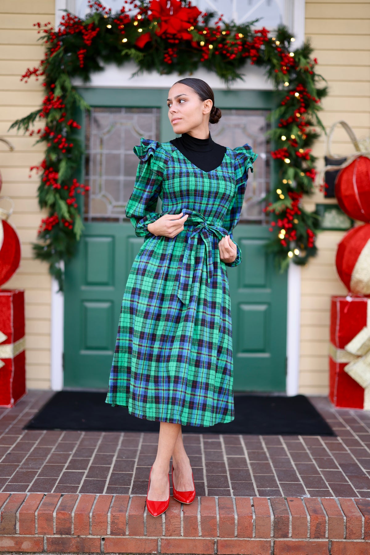 Plaid Dress