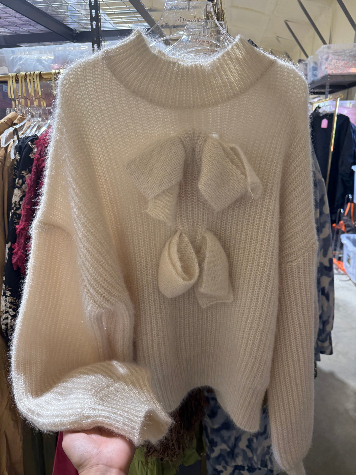 Cream Sweater