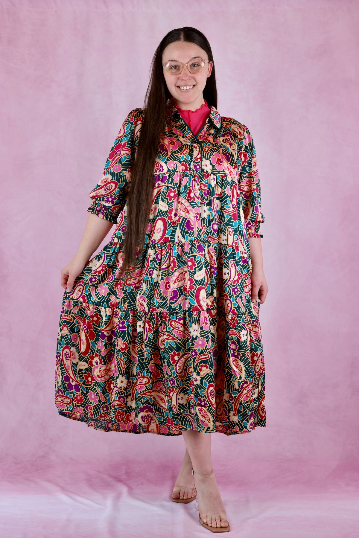 Paisley Plus Size Dress