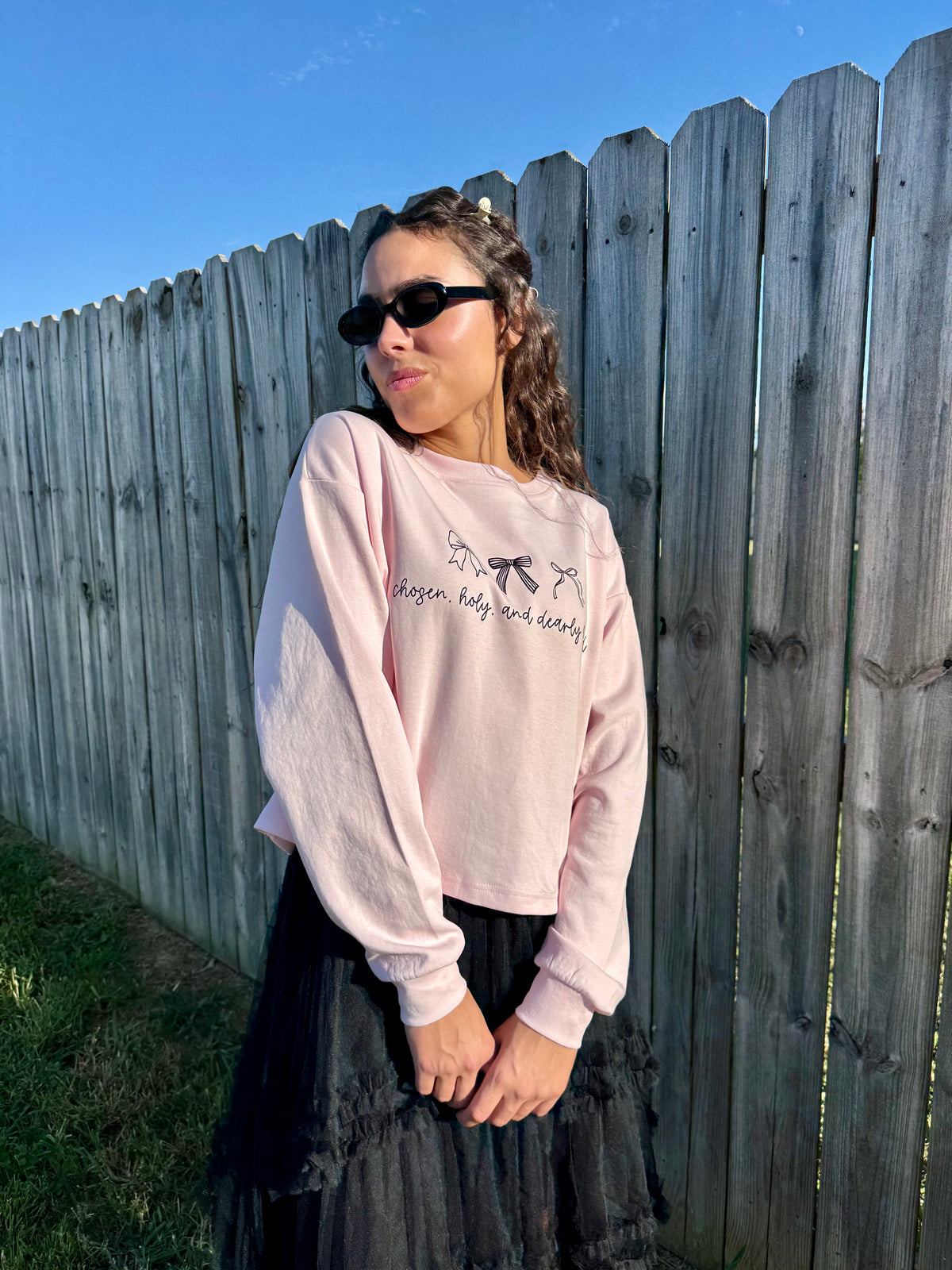 CHOSEN CROPPED TEE