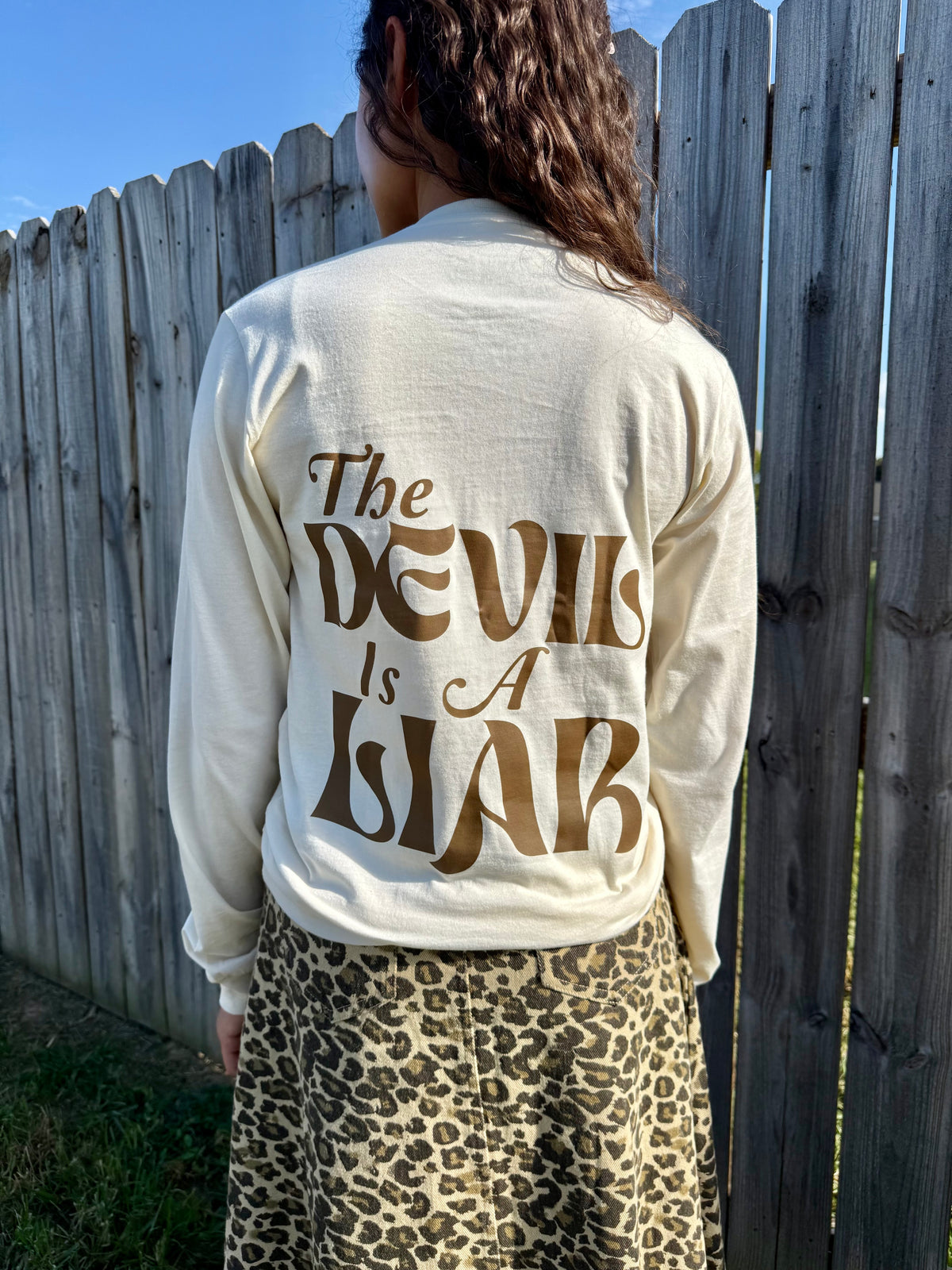 DEVIL IS A LIAR TEE